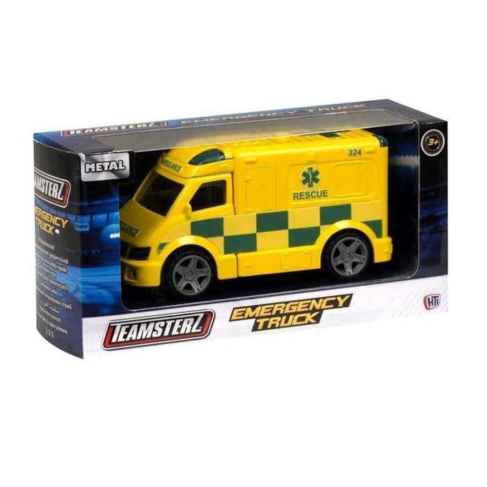 Veículo de Emergência em Metal Teamsterz 12 cm
