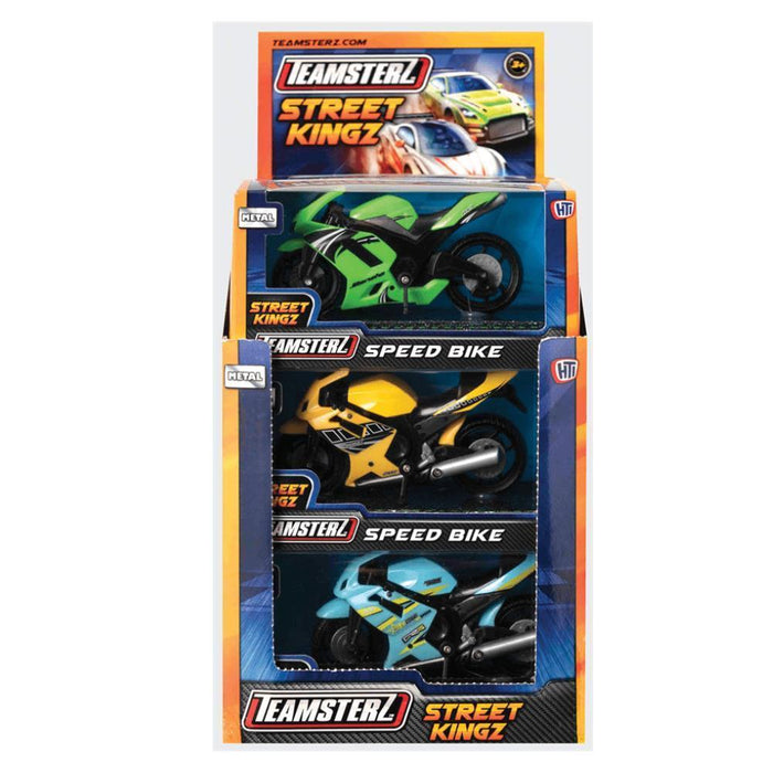 Mota em Metal Teamsterz Street Kingz Speed 10 cm