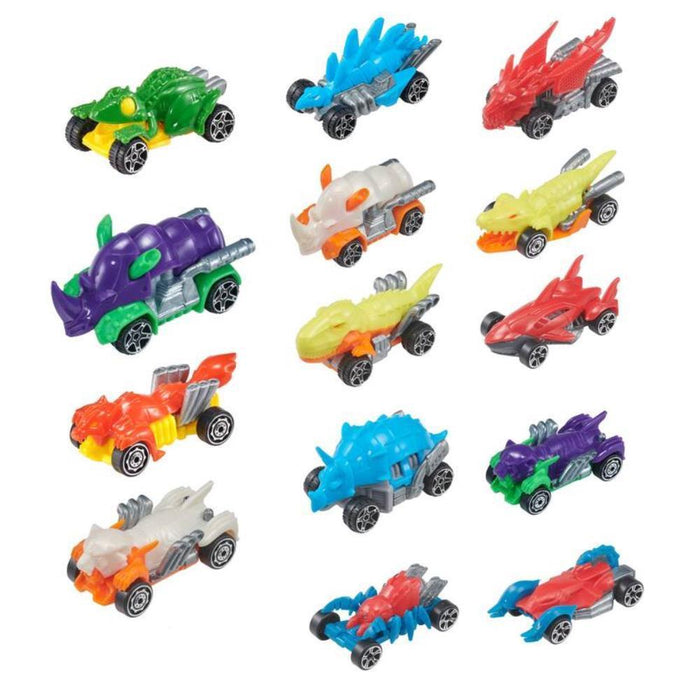 Pack 5 Veículos Teamsterz Beast Machines