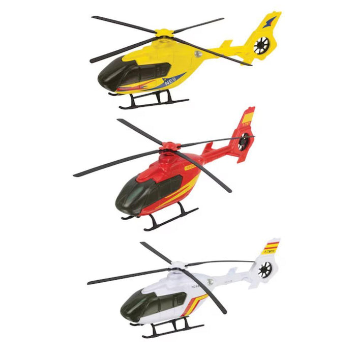 Helicóptero de Resgate Teamsterz Luz e Som