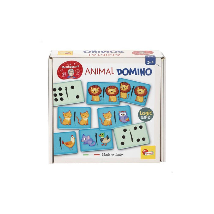 Jogo Dominó Lisciani Montessori Animais