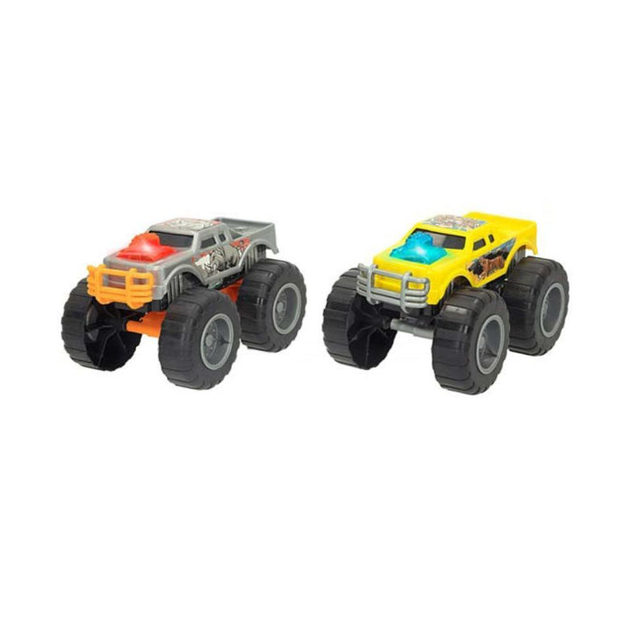 Pack 2 Camiões Speed&Go Monster Xtreme Crash Luz e Som