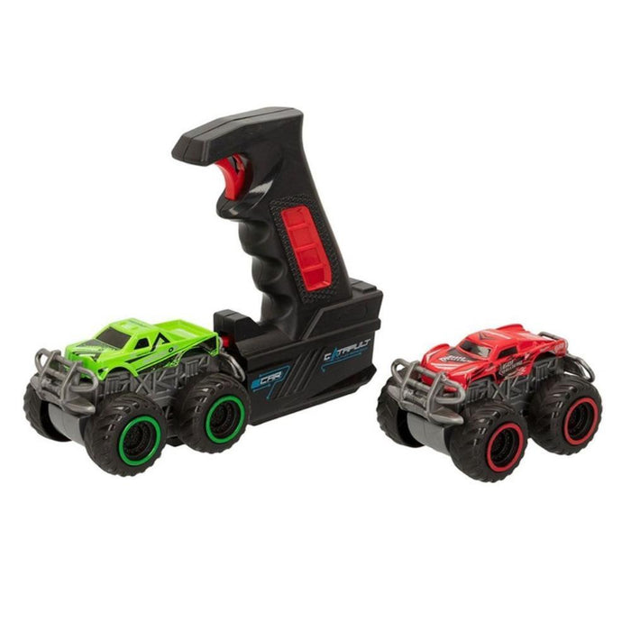 Pack 2 Camiões Speed&Go Monster Xtreme com Lançador