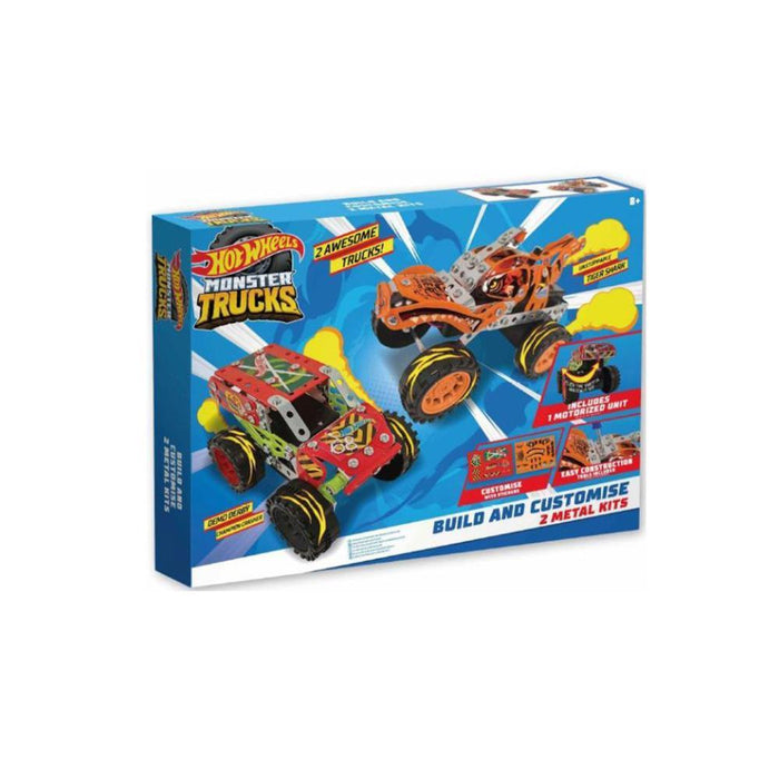 Kit Construir Hot Wheels Monster Truck em Metal