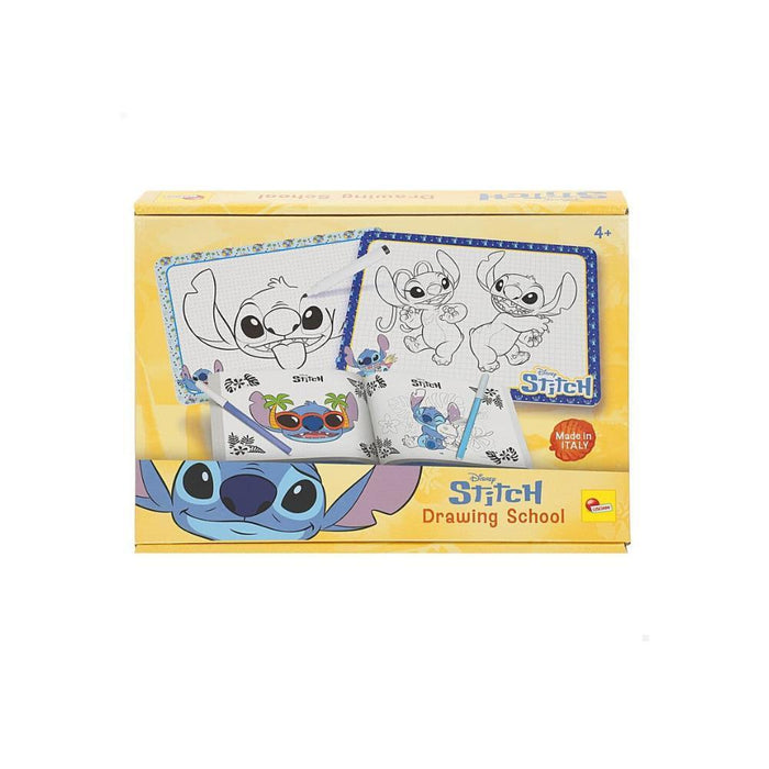 Escola de Desenho Disney Stitch com Conjunto de Papelaria