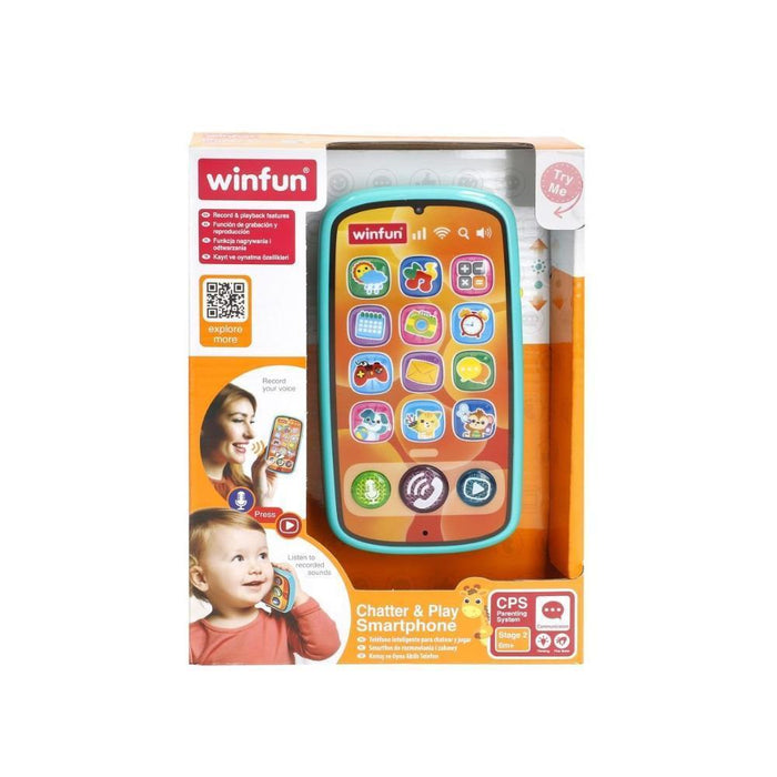 Telemóvel Win Fun com Luz, Sons e Gravador