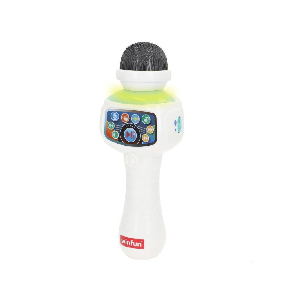 Micrófono de karaoke Win Fun Beat Bop con luz y sonido