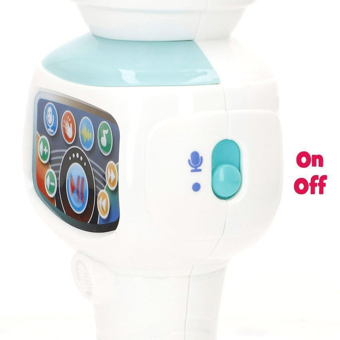 Microfone Win Fun Beat Bop Karaoke com Luz e Som