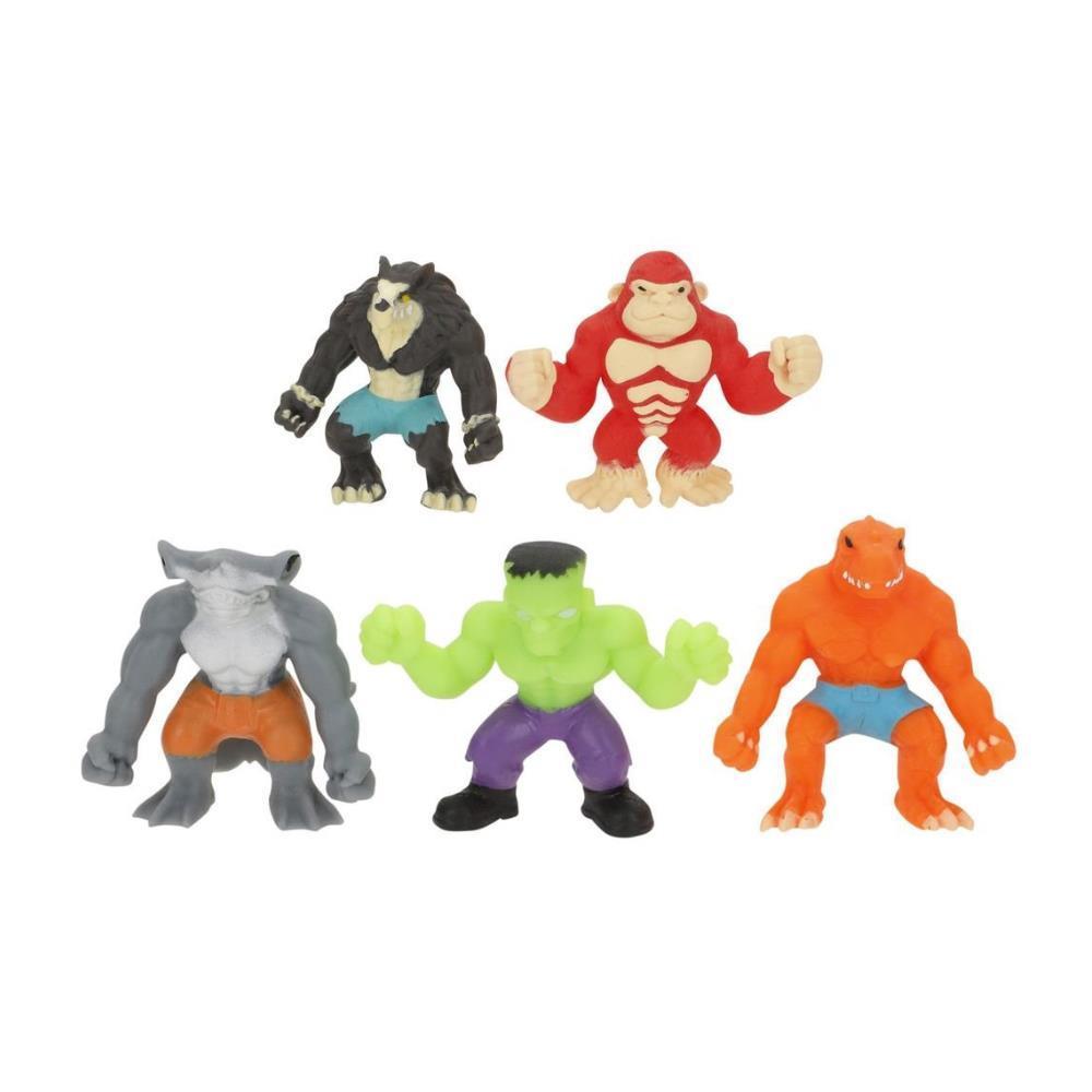 Conjunto de 5 figuras elásticas Stretcherz Stretch Squad