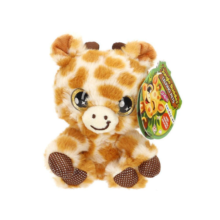 Peluche Cutekins Jungle Buddies com Som 12 cm