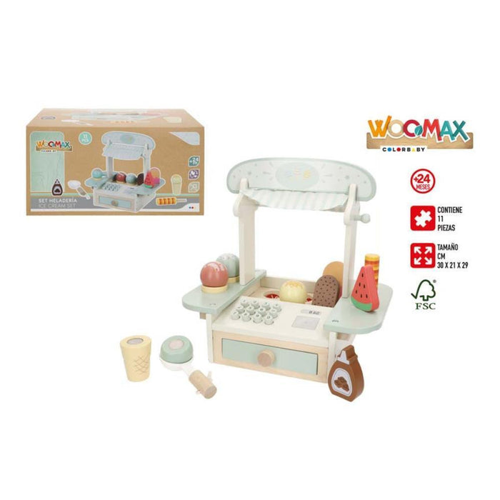 Banca de Gelados Woomax 30 cm 11 Peças