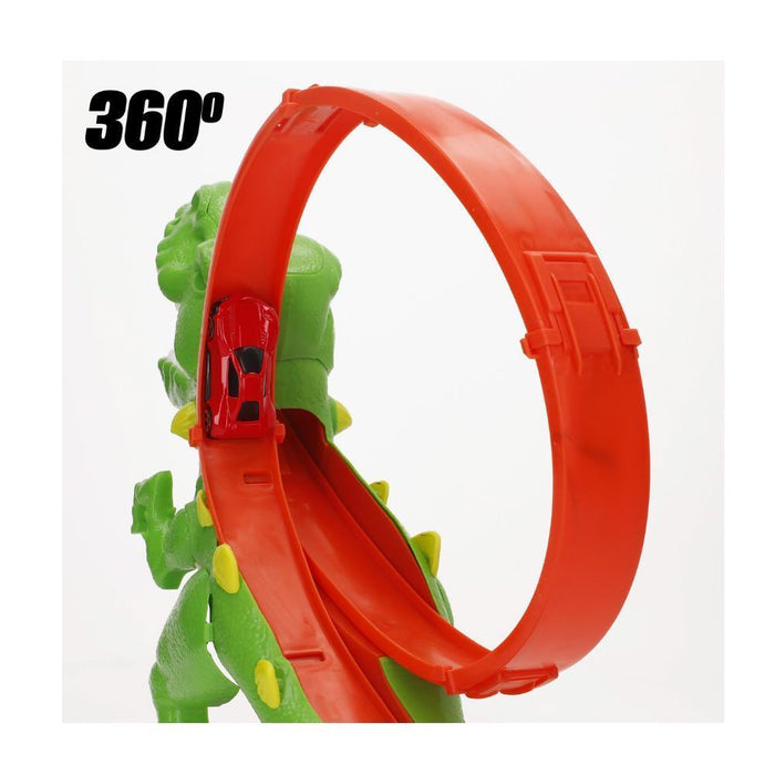 Pista Beast Machines T-Rex Twister com Lançador