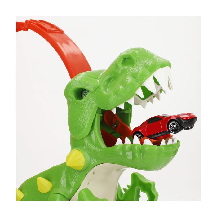 Pista Beast Machines T-Rex Twister com Lançador