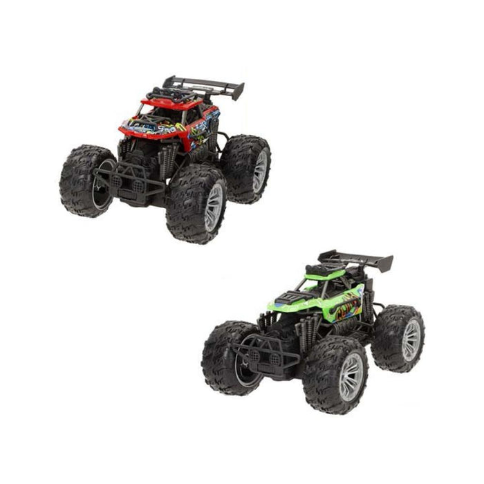 2 Carros TT Monster Xtreme Speed & Go com Sistema de Fricção 18 cm