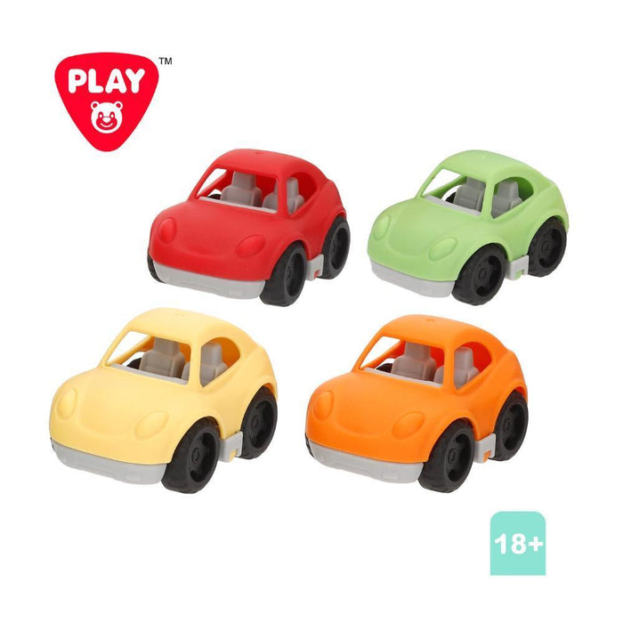 Camião de Transporte de Veículos com 4 Carros PlayGo 34 cm