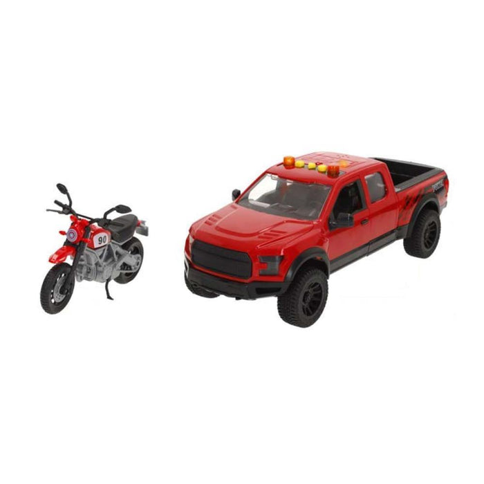 Pick Up com Mota Speed & Go com Sistema de Fricção, Luz e Som 1:12