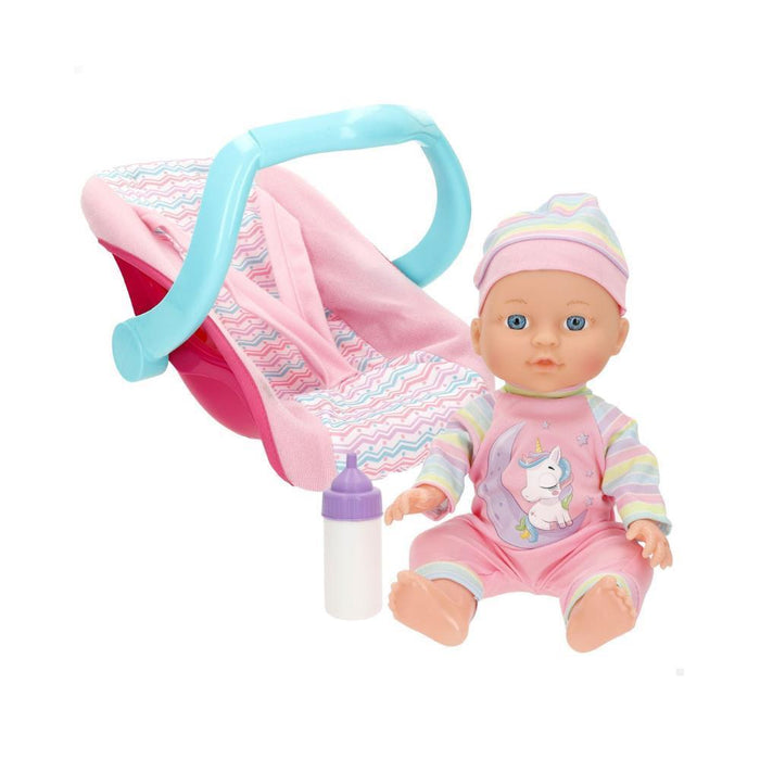 Boneca com Cadeira para Bebé 30 cm