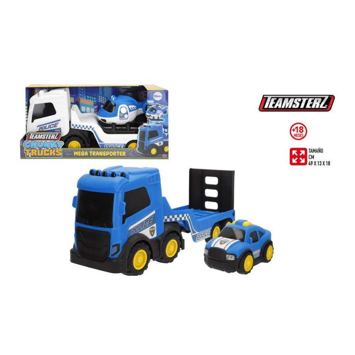 Camião de Transporte Chunky Truck Teamsterz com Veículos