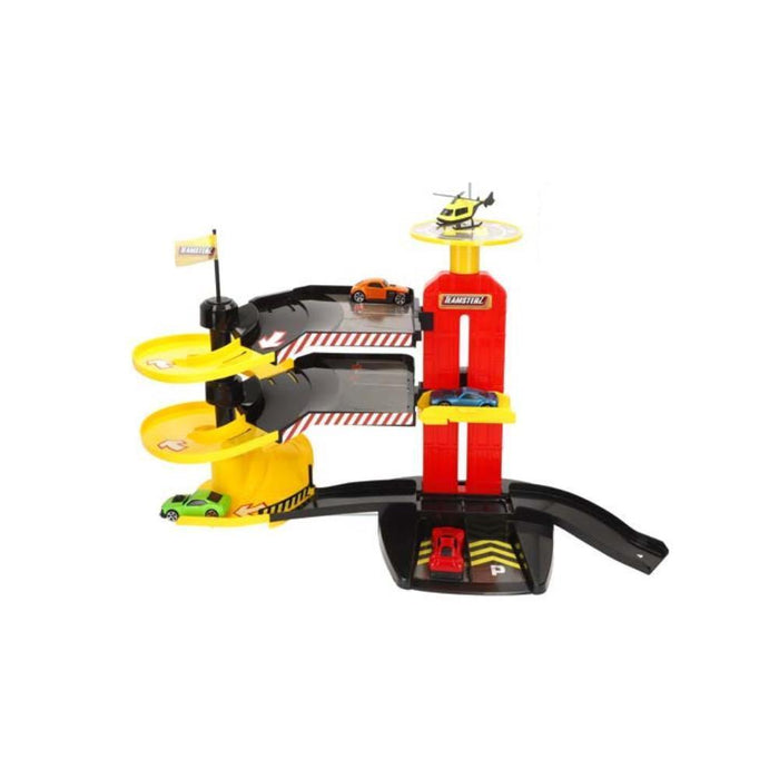 Parque de Estacionamento Teamsterz 53 cm com 5 Veículos