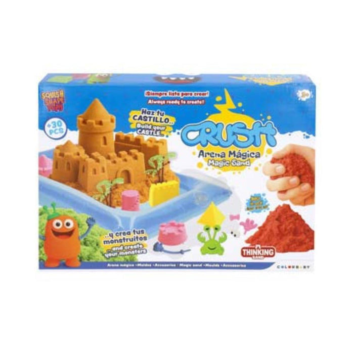 Areia Mágica Crush com Tabuleiro Insuflável e 30 Acessórios