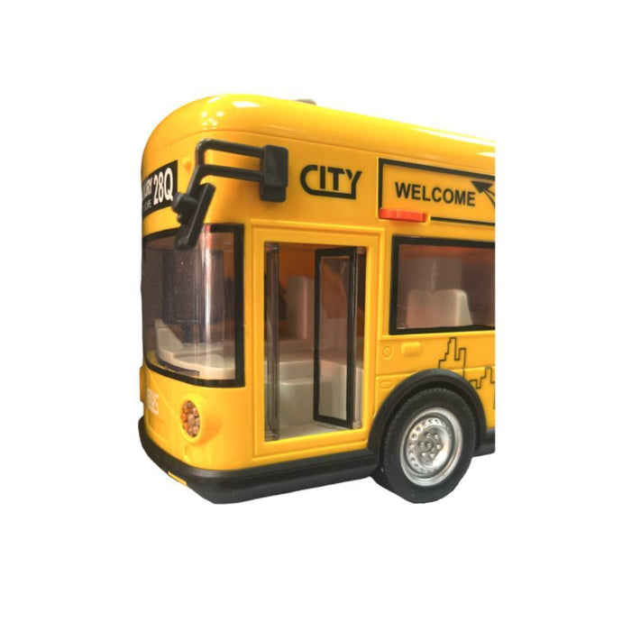 Autocarro City Service Speed & Go com Luz e Som 1:14