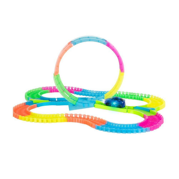 Pista de Construção Flexível Speed & Go com Carro Led 131 Peças