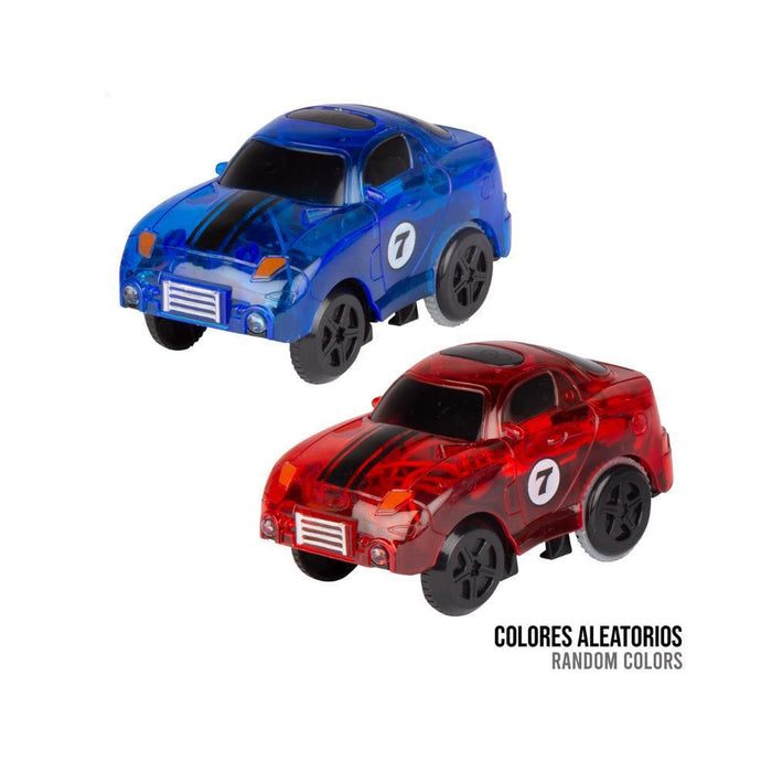 Pista de Construção Flexível Speed & Go com Carro Led 131 Peças