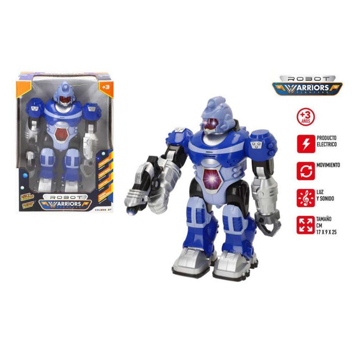 Robot Warriors com Luz, Som e Movimento 25 cm