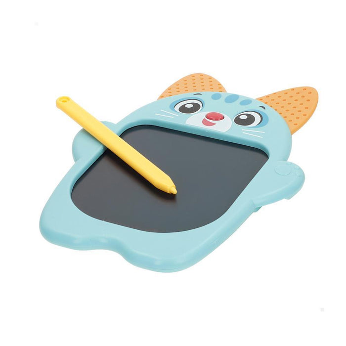 Quadro Mágico LCD Good Idea com Cores e Caneta Animais 19 cm