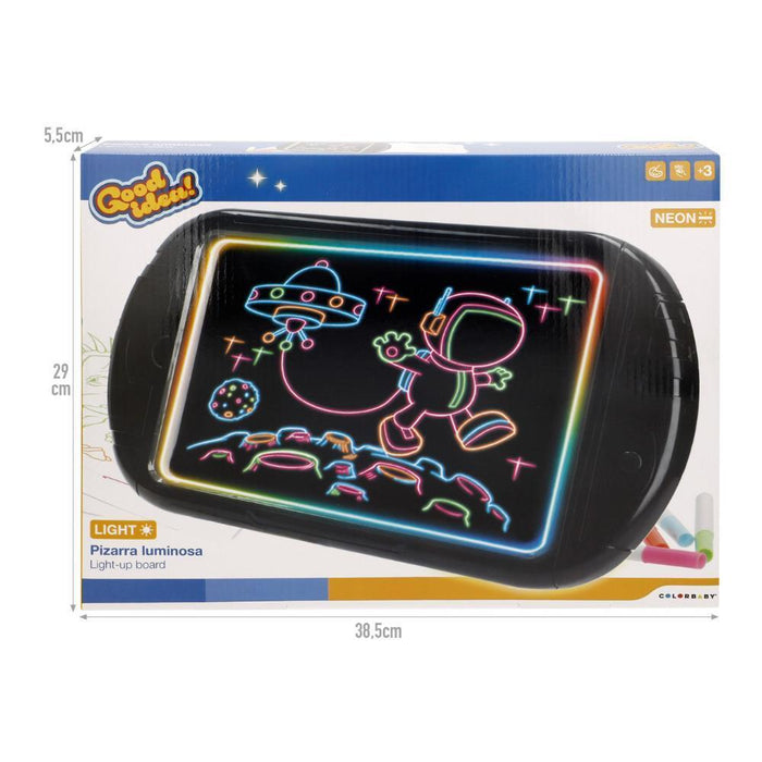 Tablet de Desenho Luminescente Good Idea Neon 35 cm