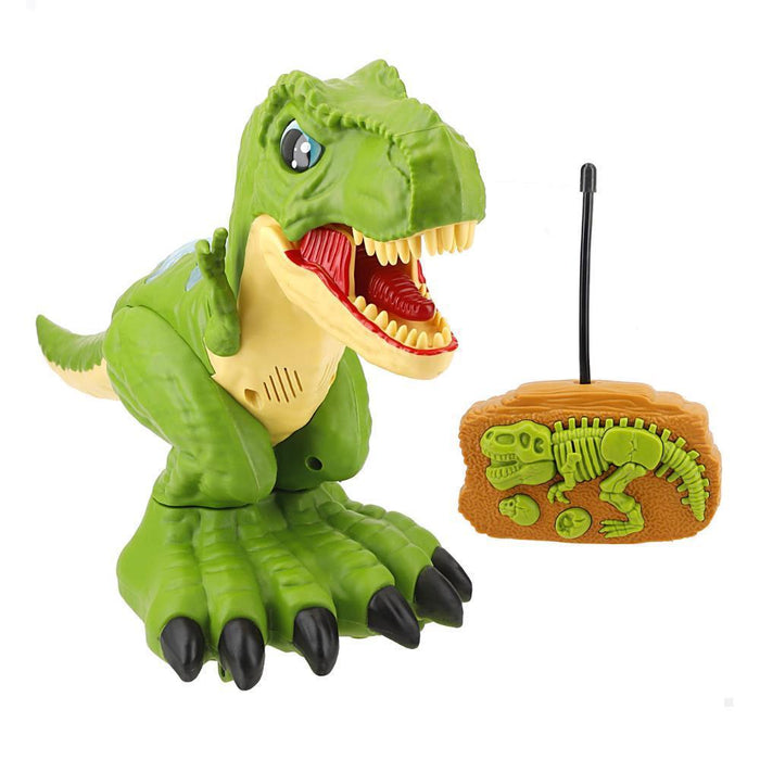 Dinossauro Telecomandado RC Animal World com Luz e Som