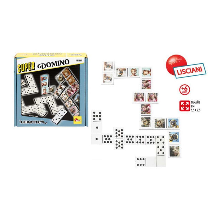Jogo Super Dominó Lisciani Ludoteca