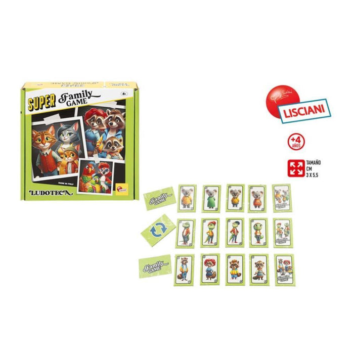 Super Jogo das Famílias Lisciani Ludoteca