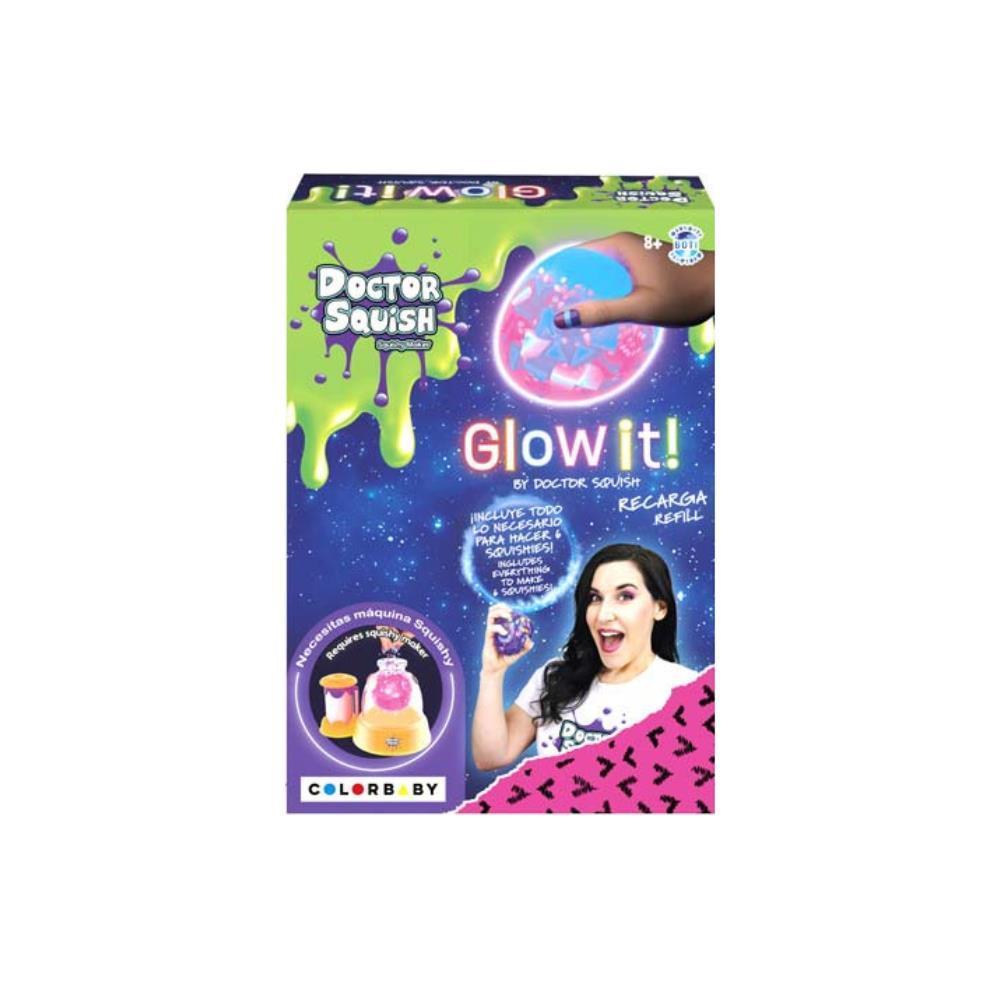 Doctor Squish Neon Squishy Refill - 6 Pack