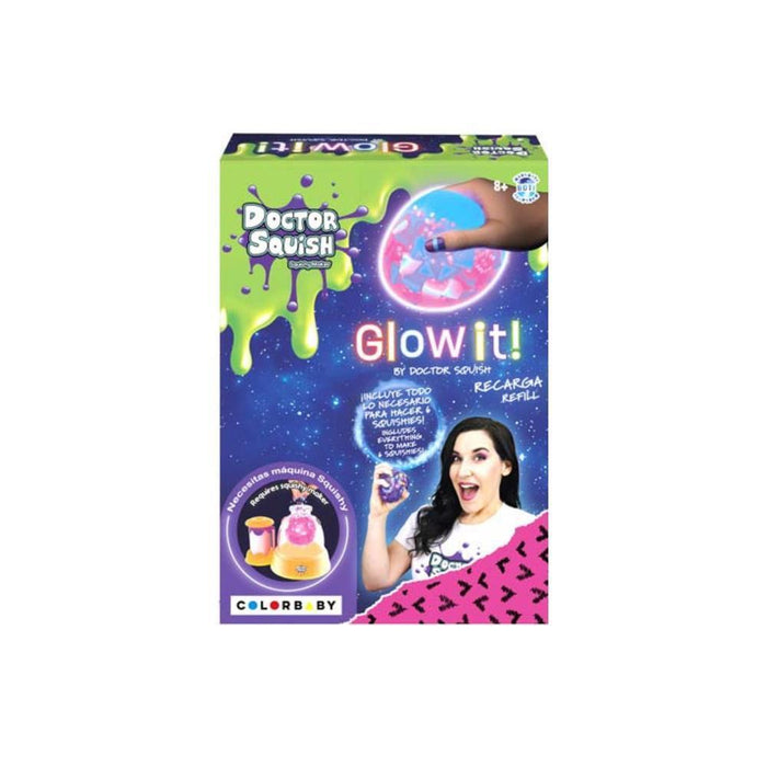 6 Bolas Neon Doctor Squish Edition Recarga