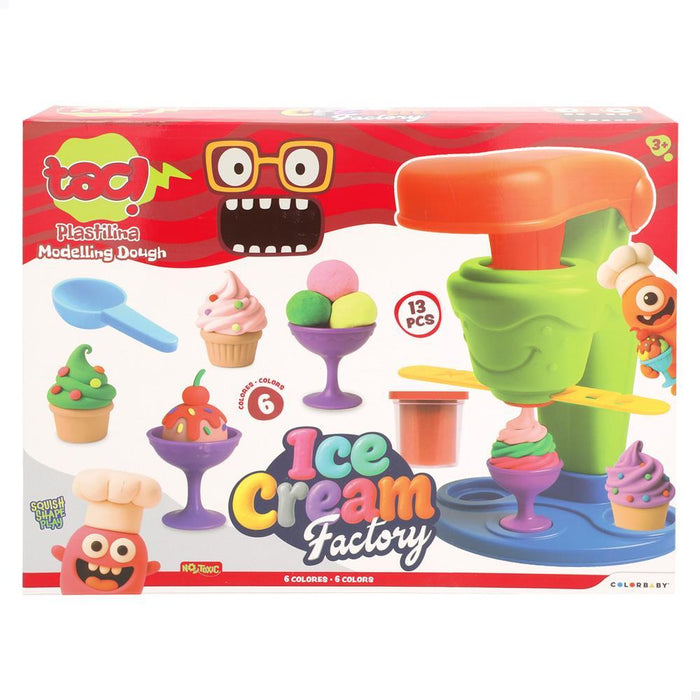 Fábrica de Gelados de Plasticina Tac! 6 Cores