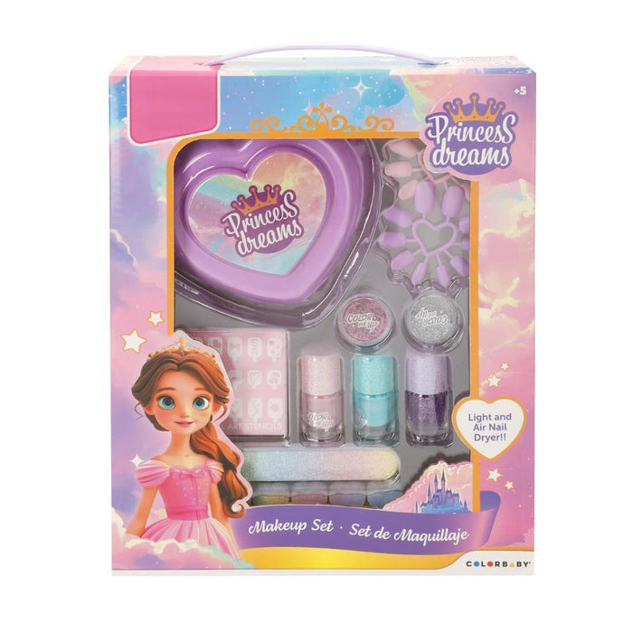 Conjunto de Maquilhagem e Manicure Princess Dreams
