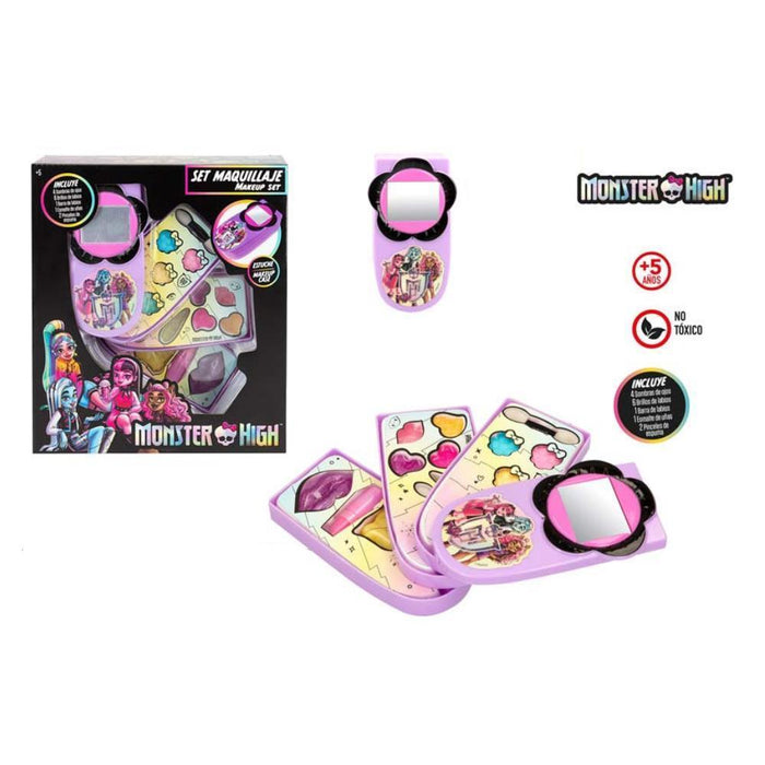 Conjunto de Maquilhagem com Espelho Monster High