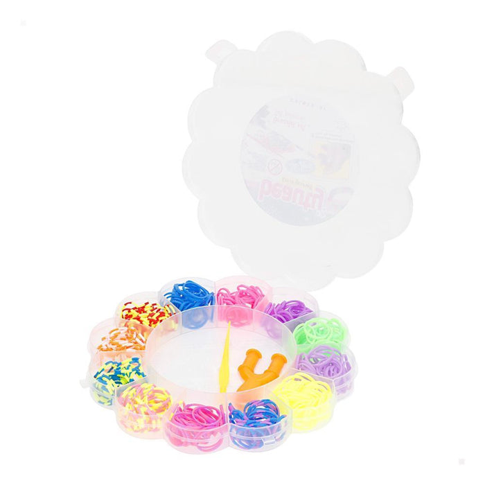 Cria as Tuas Pulseiras com Elásticos Beauty Flor