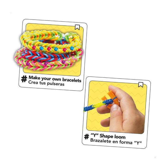 Cria as Tuas Pulseiras com Elásticos Beauty Flor