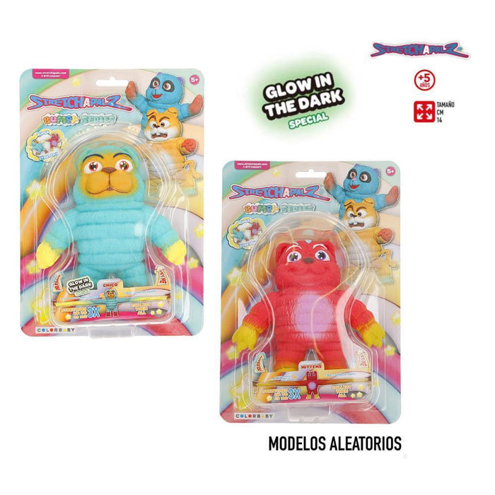 Figura Monstro Elástico que Brilha StrechAPalz 14 cm