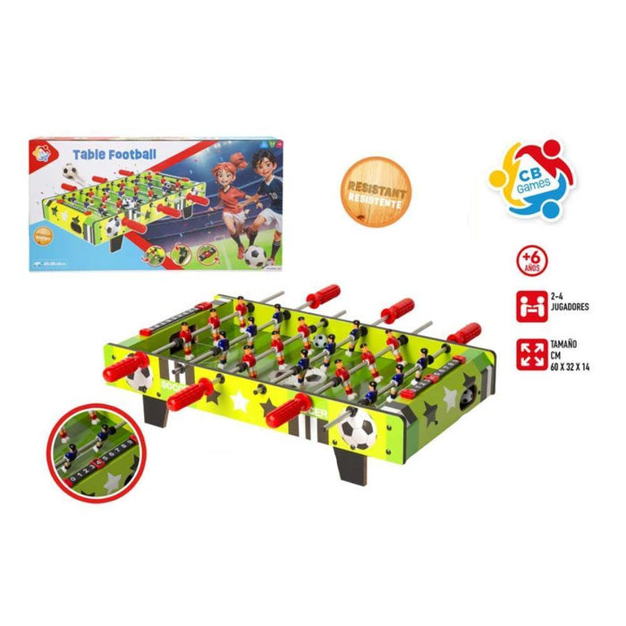 Mesa de Matraquilhos CB Games Verde em Madeira 60 cm