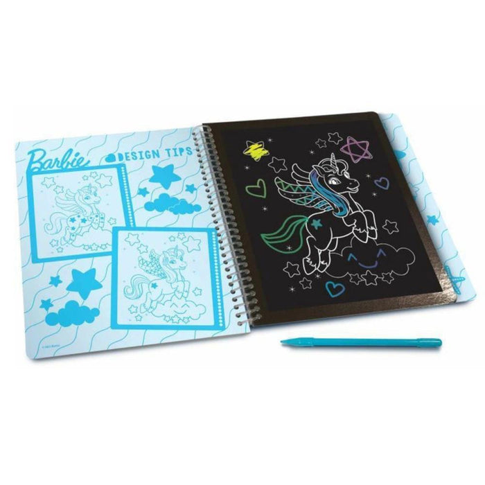 Livro para Raspar Barbie Mermazing Scratch Reveal