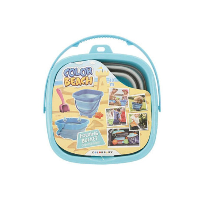 Balde de Praia Dobrável 15cm