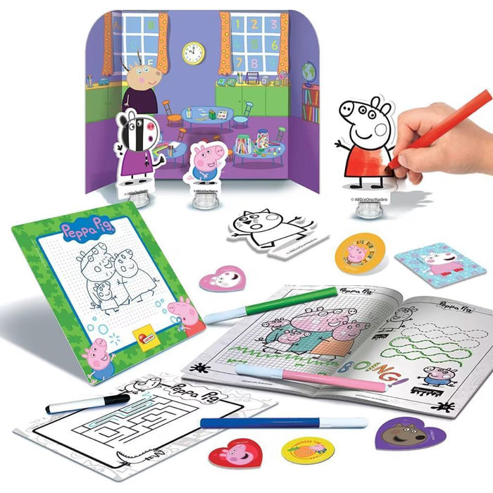 Mochila Peppa Pig com Conjunto Criativo