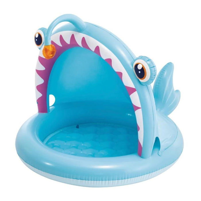 Piscina Infantil Insuflável Intex Peixe-Lanterna com Capota
