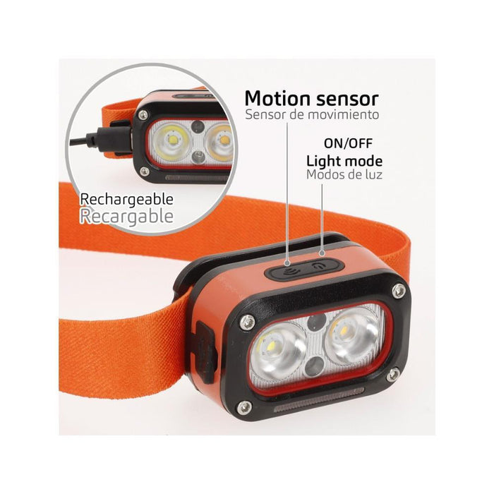 Lanterna LED de Cabeça com Sensor de Movimento AktiveTech