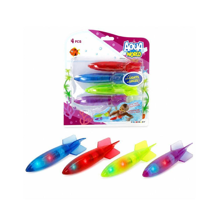 Torpedos Aquáticos com Luz AquaWorld