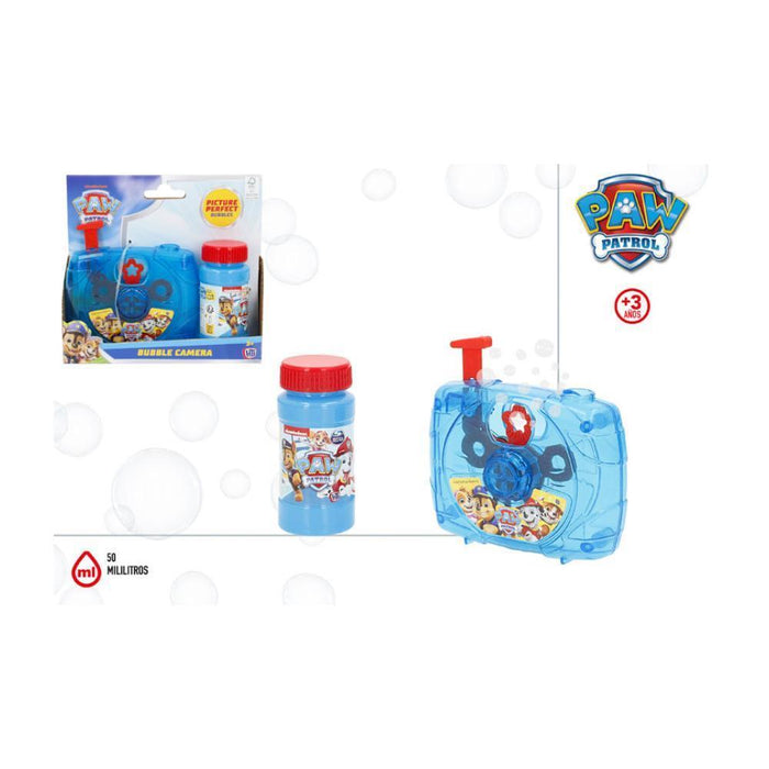 Máquinha Fotográfica com Bolas de Sabão Patrulha Pata 50ml