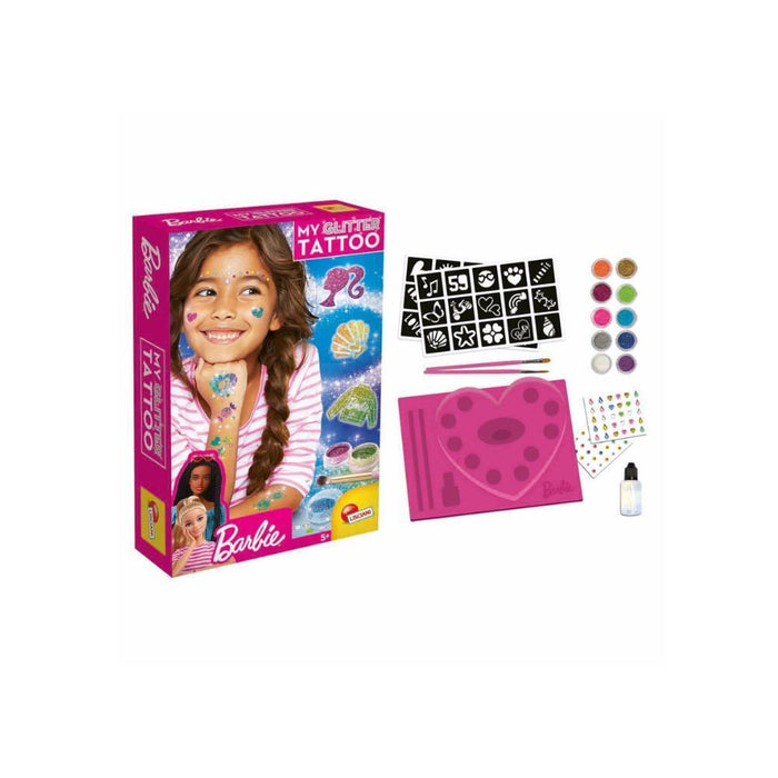 Conjunto My Glitter Tattoo Lisciani Barbie